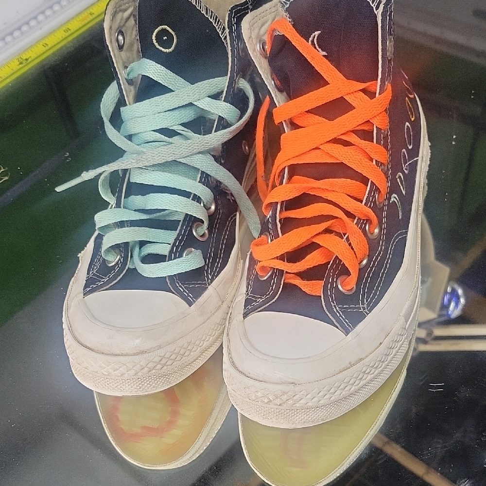 Womens 8.5 Converse Wmns Chuck 70 High 'Mystic Symbols'.  Excellent Condition. - Picture 4 of 10